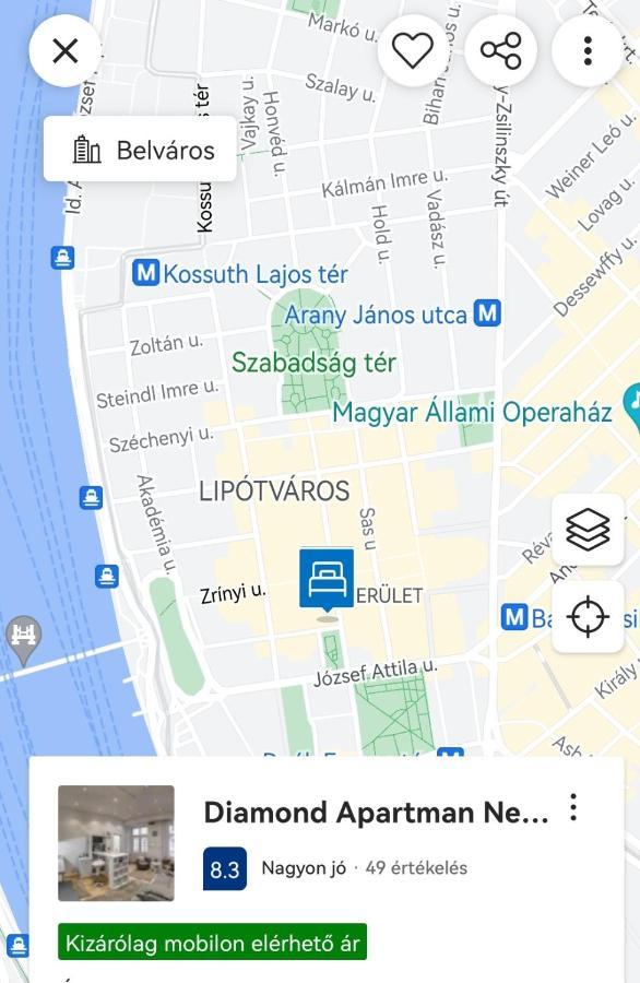 Diamond Apartman Near To Basilica Boedapest Buitenkant foto